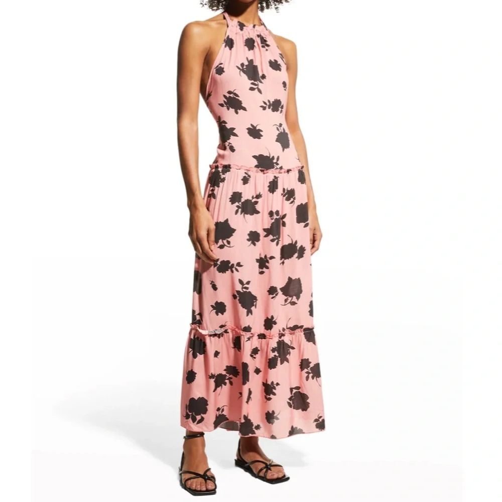 NWT Kate Spade pink maxi cover up dress